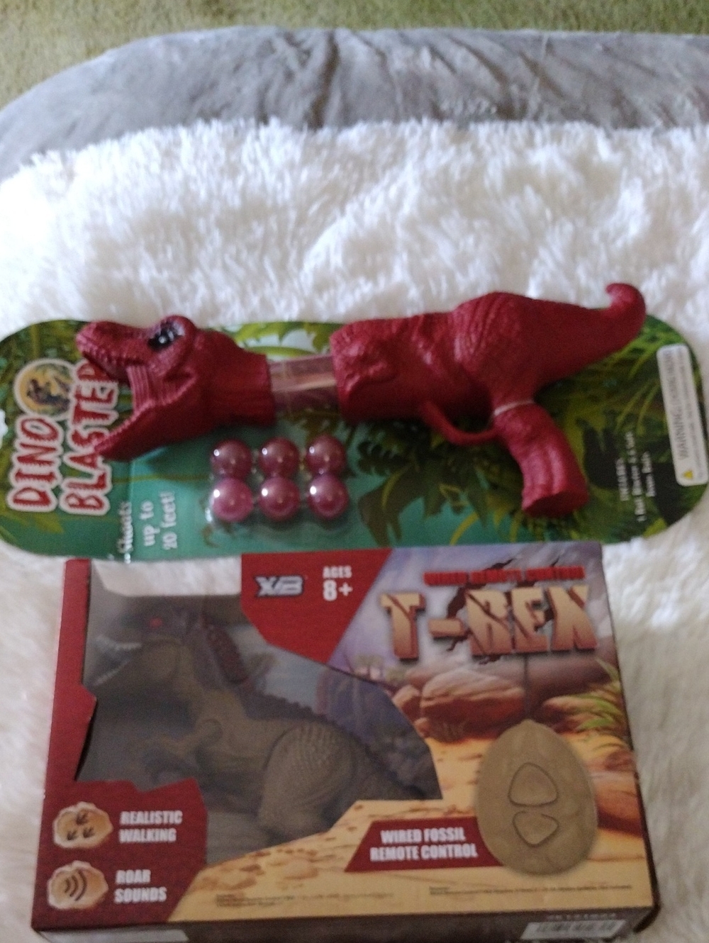 Dino Blaster Red Reptile Toy Blaster